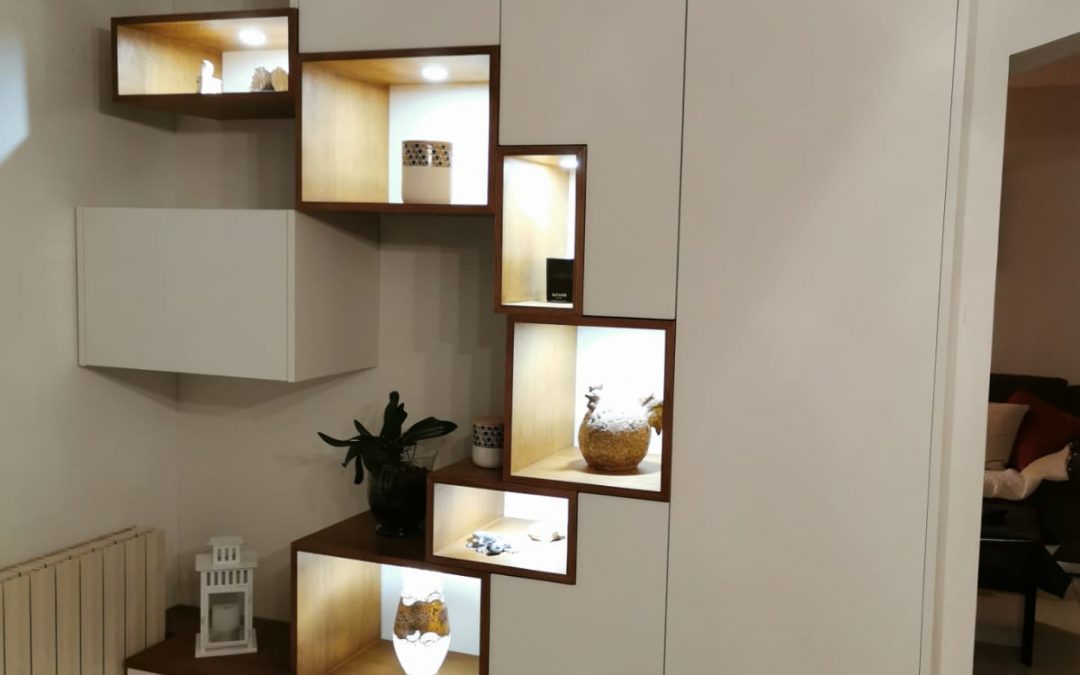 Living sur mesure en bois