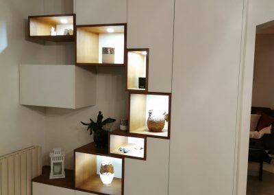 Living sur mesure en bois