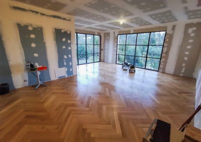 Parquet à bâton rompu